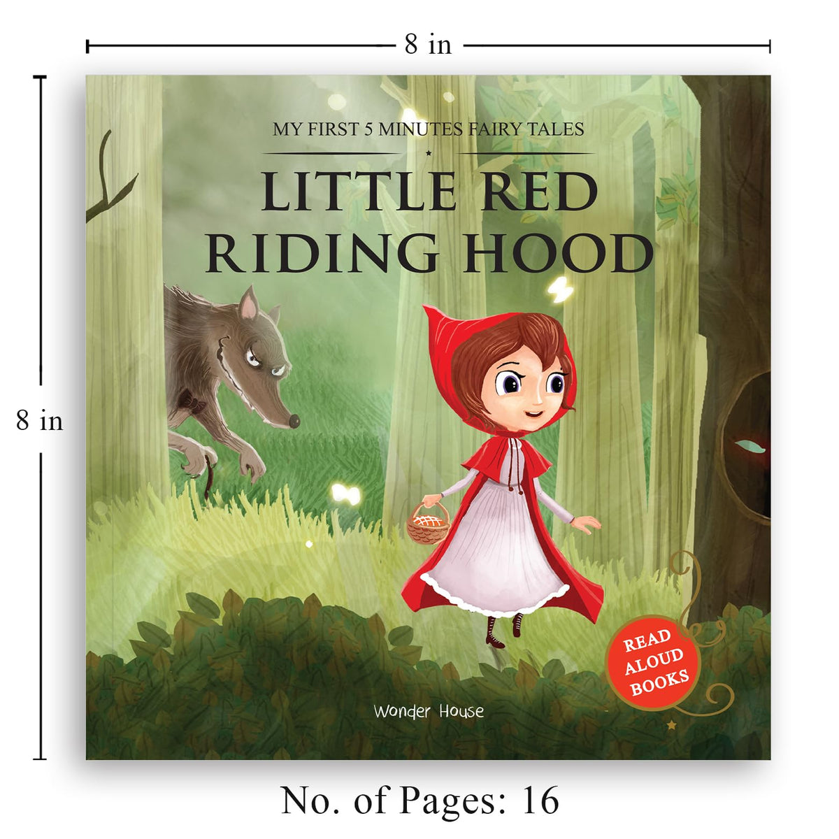 My First 5 Minutes Fairy Tales Little Red Riding Hood | Traditional Fairy Tales For Children (Abridged And Retold)