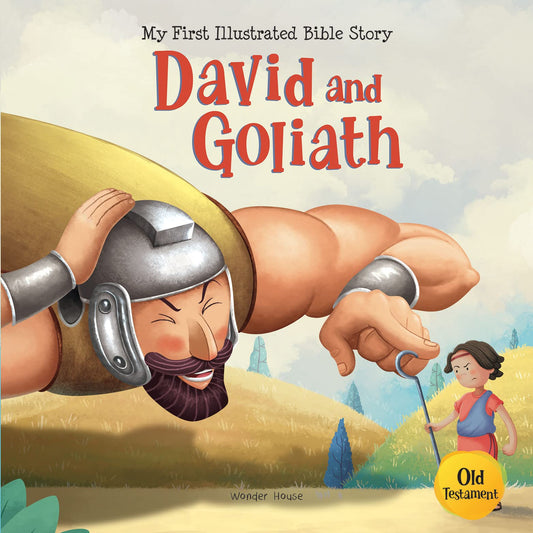 My First Illustrated Bible Story: David and Goliath book cover