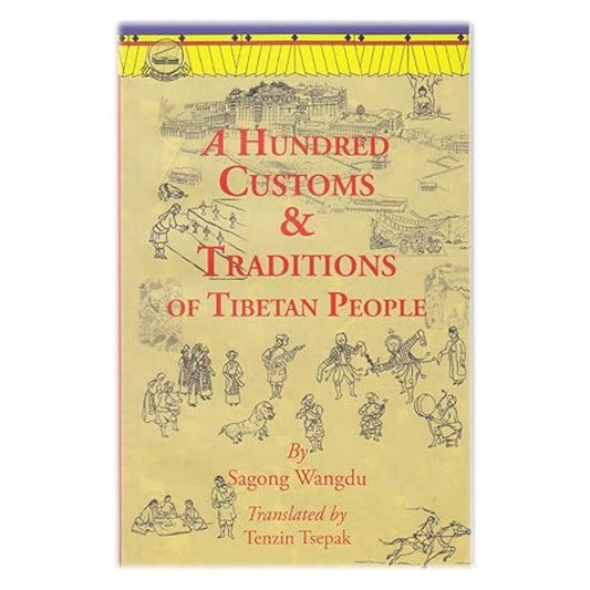 A Hundred Customs and Traditions of Tibetan People  book cover