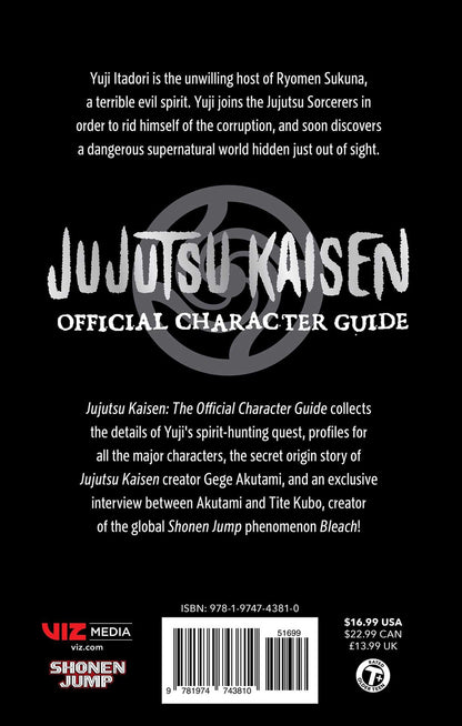 Jujutsu Kaisen: The Official Character Guide; Shonen Jump Edition