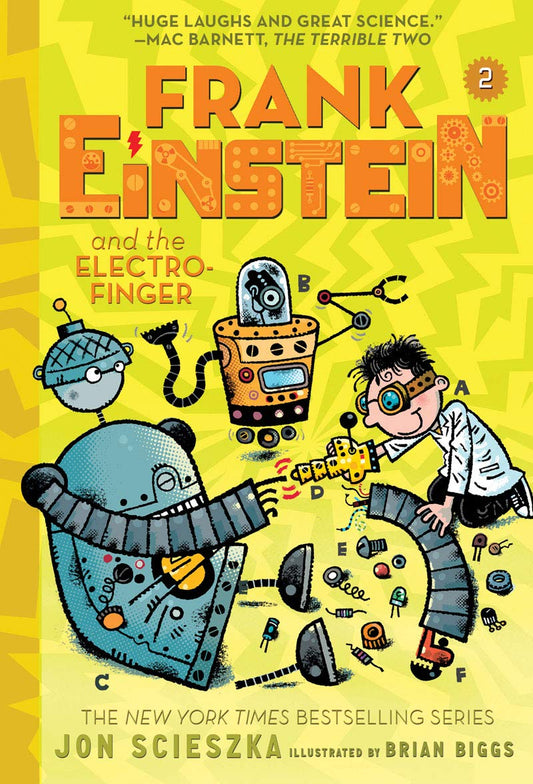 Frank Einstein and the Electro-Finger (Frank Einstein series #2): Book Two book cover
