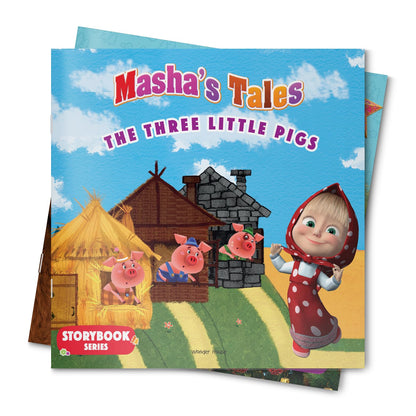 Masha Tales: The Three Little Pigs (Story Book)