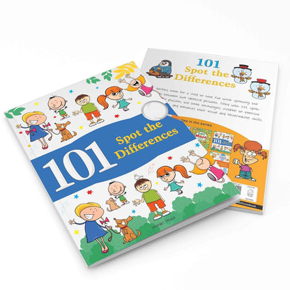 101 Spot The Differences | Fun Activity Book For Children | Improve Observation & Concentration | Ages 5–9 | 3+ Hours Of Engaging Puzzles