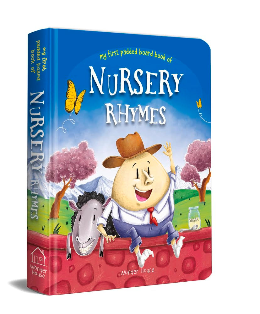 Nursery Rhymes Board Book (My First Book Series): Illustrated Classic Nursery Rhymes book cover