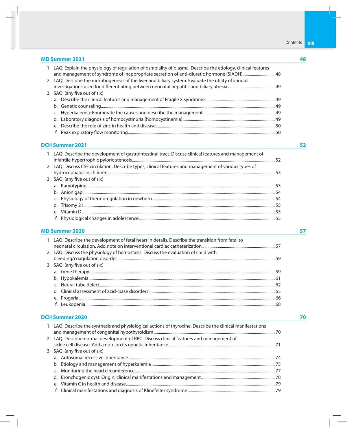 Solved Papers Pediatrics for PG Students, 5/E | Previous Years' Solved Papers (2014-2024) PYQs | A must for MD and DNB Pediatrics, DCH, CPS and Other Examinations Across India: 1