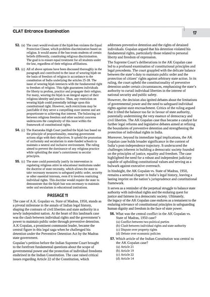 Arihant CLAT Preparation Guide 2027 | CLAT Conqueror | Legal Reasoning, English, Quantitative Aptitude, Logical Reasoning, Current Affairs | PYQs 2026-2025 | 2000+ MCQs & 3 Practice Sets