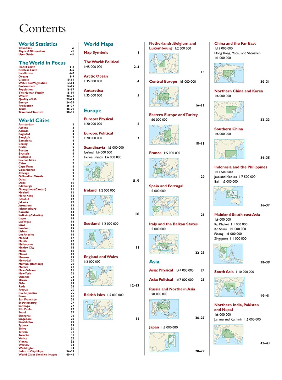 PHILIP'S RGS WORLD ATLAS