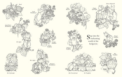 Brambly Hedge: Festive Colouring Book: A magically festive colouring book for children and adults alike packed with classic illustrations for all
