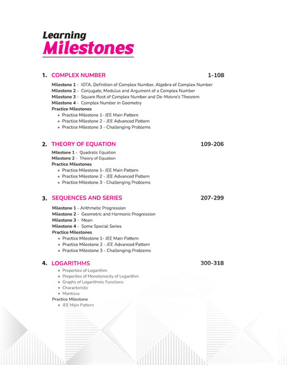 Arihant Skills in Mathematics Algebra for JEE Main & Advanced 2026-2027 | Theory, Practice Milestones & PYQ Scanners | Ideal for IIT JEE Aspirants by Dr. SK Goyal