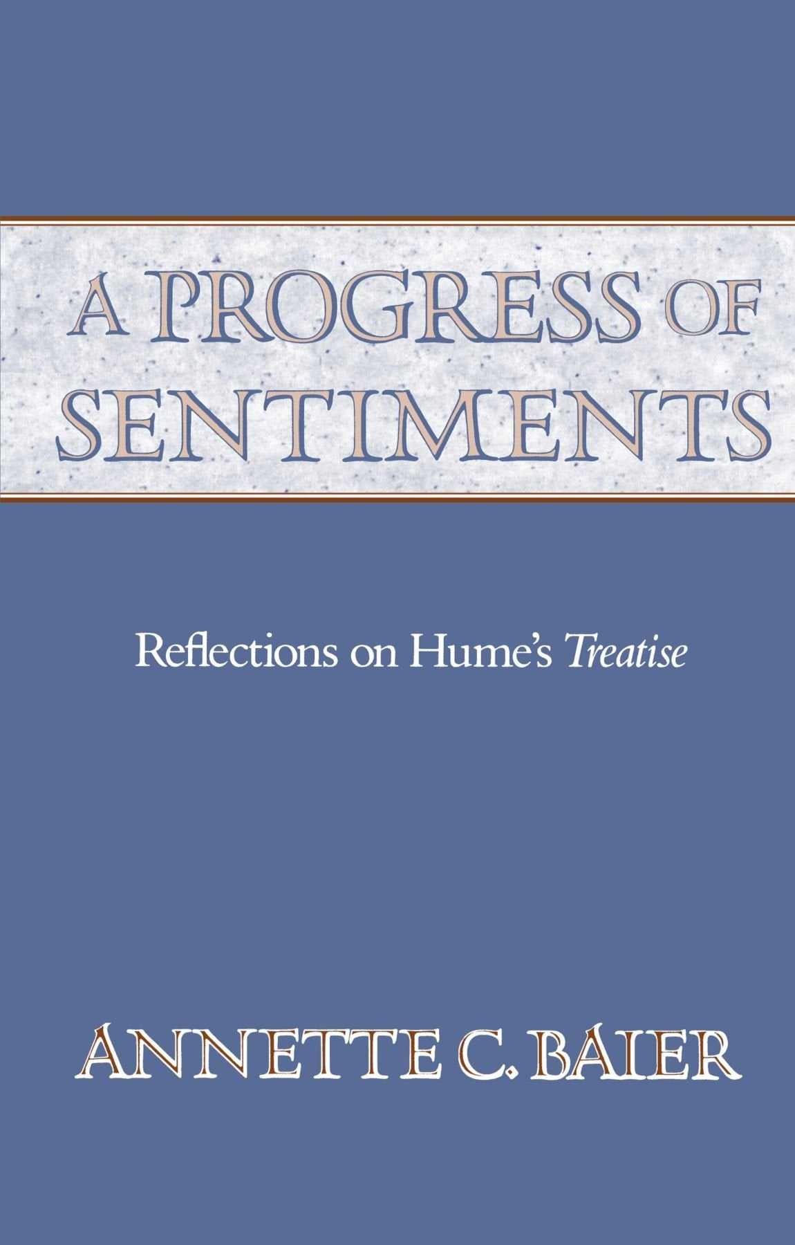 A Progress of Sentiments book cover