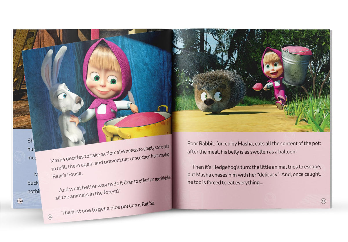 Masha and the Bear: A Recipe for Disaster (Story Book)