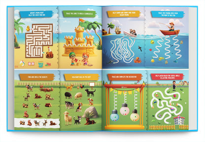 Activity Book for 5 Year Old | Best Selling 1001 Brain Booster Books for 5+ Year Old Children | Kids Activity Book - Puzzles, Mazes, Colouring, Dot-To-Dot, Matching, Seek & Find, Spot the Difference