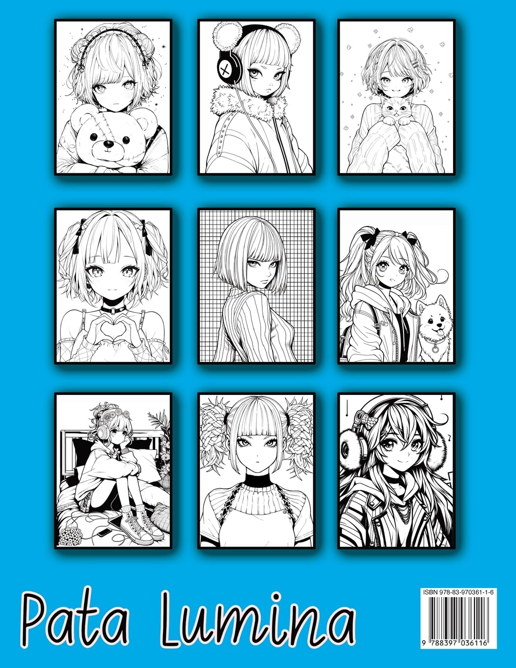 Anime Coloring Book for Teens: Beauty Pop & Anime Girls - Sparking Creative Inspiration from Classic to Modern Manga Masterpieces