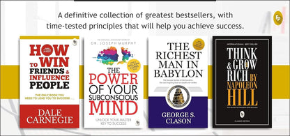 World’S Greatest Books For Personal Growth & Wealth (4 Books Boxset) Motivational | Life-Lesson | Self Help | Gift Pack | Premium Paperback | Think & Grow Rich | Power Of Your Subconscious Mind & More