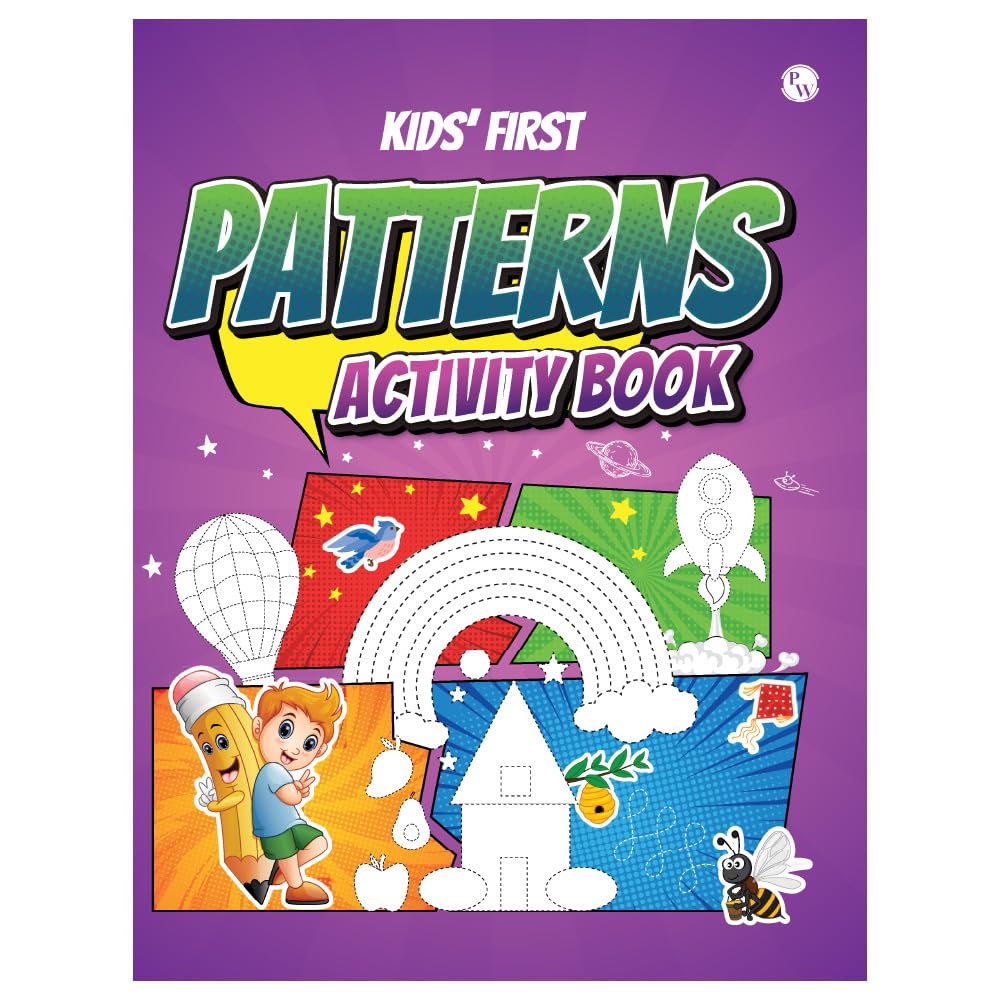 Kids' First Patterns Activity Book l Practice Patterns with Fun Activities for Kids 3 to 4 Years [Paperback] PW