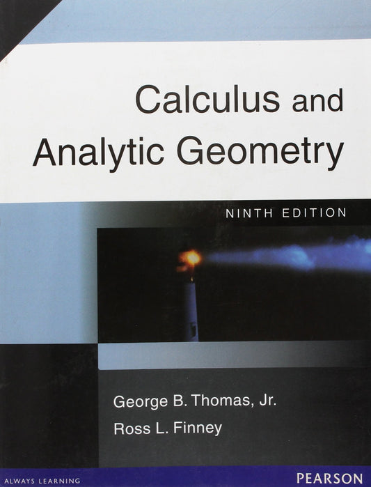Calculus and Analytic Geometry by THOMAS (Author) book cover