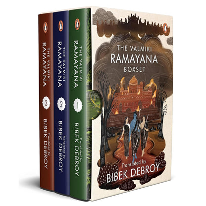 The Valmiki Ramayana: Premium Collectors' Edition | Bibek Debroy Translation of India's Timeless Mythology | The Epic of Lord Rama, Sita, Hanuman and the Battle Against Ravana: 1-3