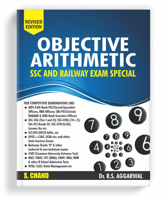 Objective Arithmetic (SSC and Railway Exam Special) (2 Colour Edition) book cover