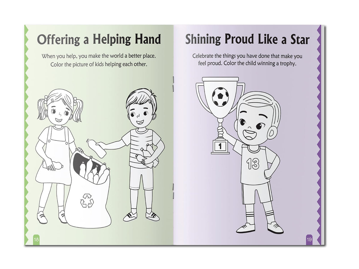 Feelings Coloring Book: Social Emotional Learning Coloring Book for Kids I Identify, Express & Manage Feelings Through Fun Activities I Ages 5+ [Select Learning]