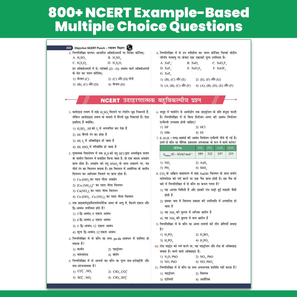 PW Objective NCERT Punch 1.0 Physics, Chemistry and Biology (Hindi Medium) Combo Set of 3 Books For NEET 2027 | 16100+ NTA Based MCQs For End Time Preparation