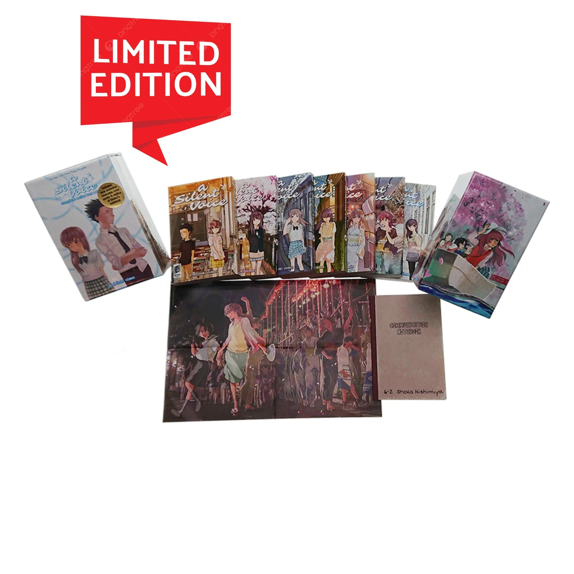 A Silent Voice Complete Series Box Set (Volume 1 To 7)