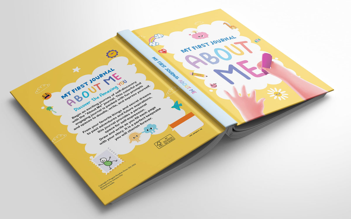My First Journal-About Me: A Guided Journal for Kids | Fun Prompts, Drawings & Writings for Kids to Explore, Express, and Discover Themselves I Ages 8+ [Select Learning]