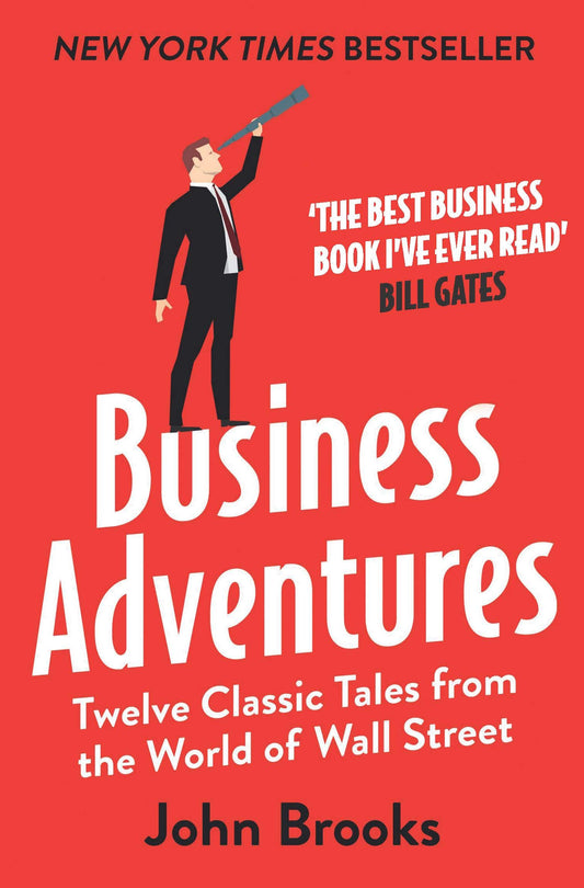 BUSINESS ADVENTURES by John Brooks book cover