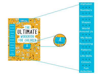 The Ultimate Workbook for Children 3-4 Years Old