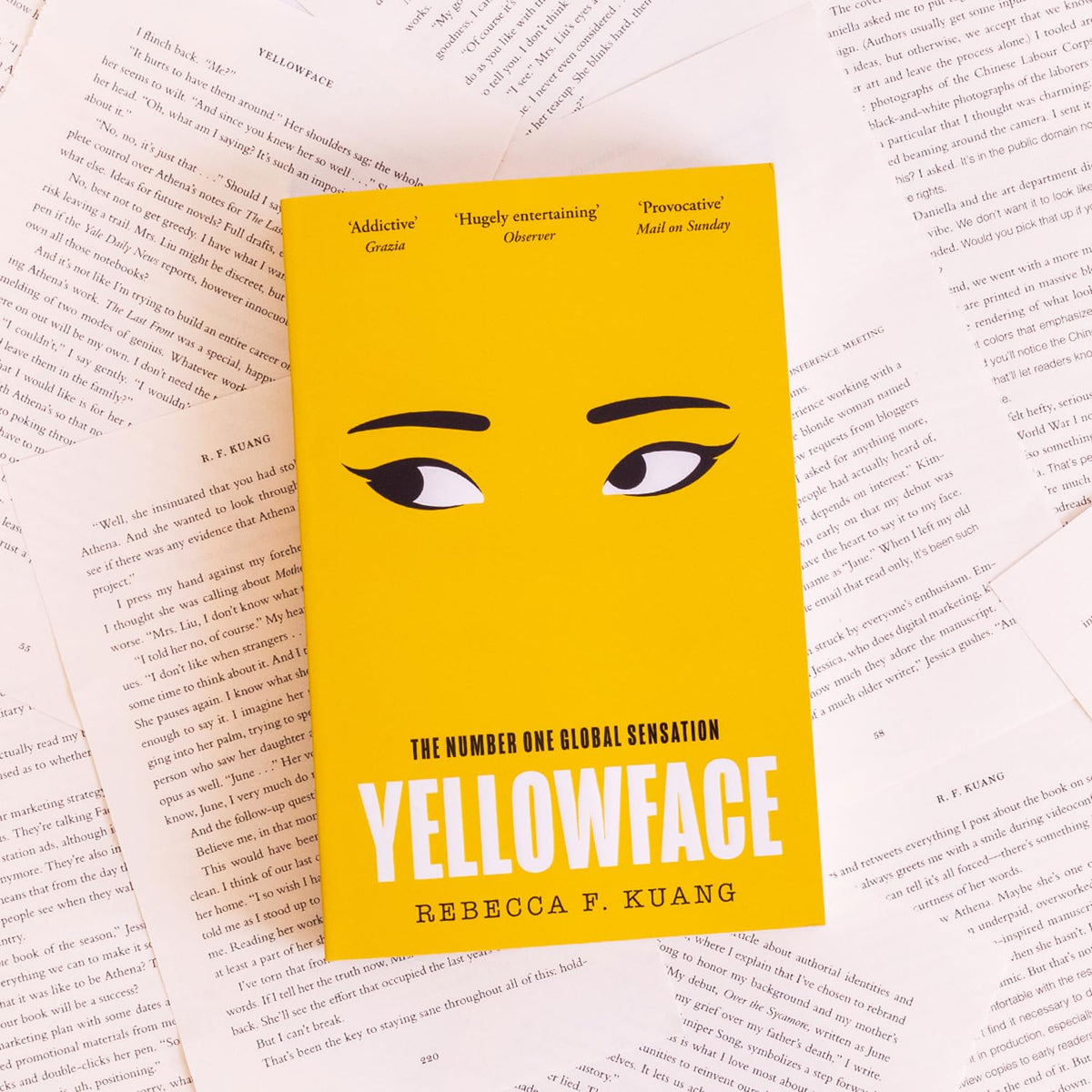 Yellowface: The instant #1 Sunday Times bestseller and Reese Witherspoon Book Club pick from author R.F. Kuang (colour may vary)