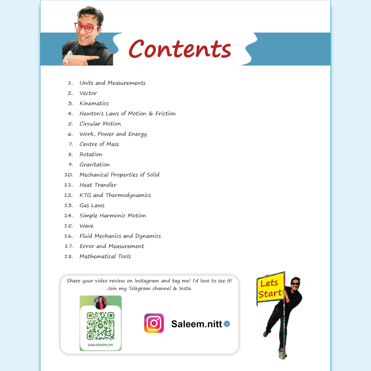 PW SKC Physics Crush Class 11 Handwritten Format Notes By Saleem Sir For JEE and NEET Exams (Hinglish Edition) | Most Important PYQs | From Basic to JEE Advanced via JEE/ NEET