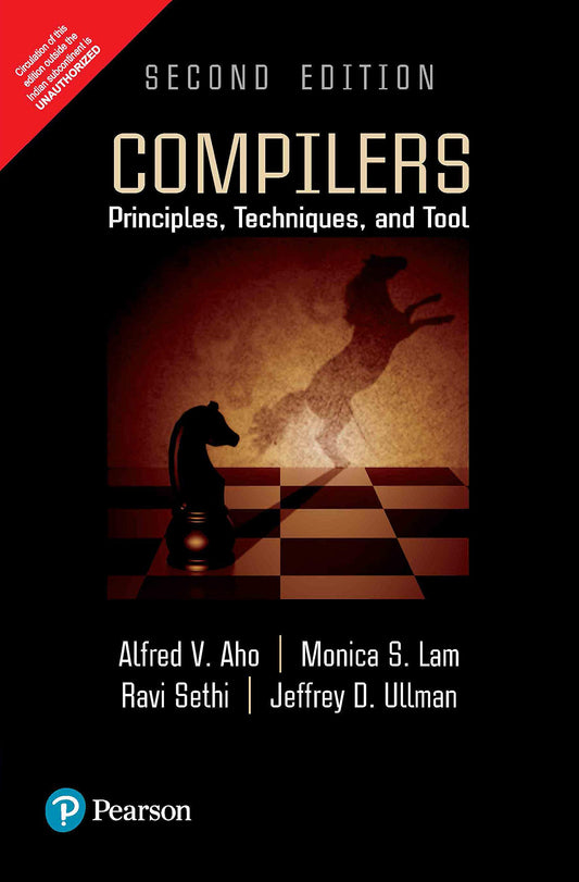 Compilers: Principles Techniques and Tool | Second Edition | By Pearson by Aho (Author) book cover