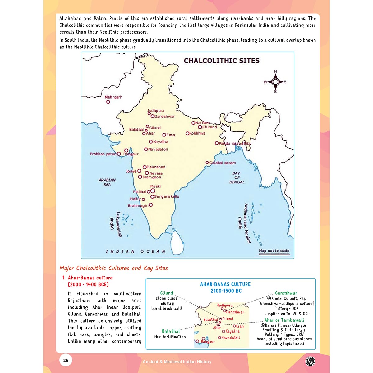 PW UPSC Books 2026 – Ancient & Medieval Indian History Handwritten Notes for UPSC Prelims & Mains GS Paper 1 | Timelines, Maps & Mind Maps | By Abhishek Srivastava Sir | Timelines Series