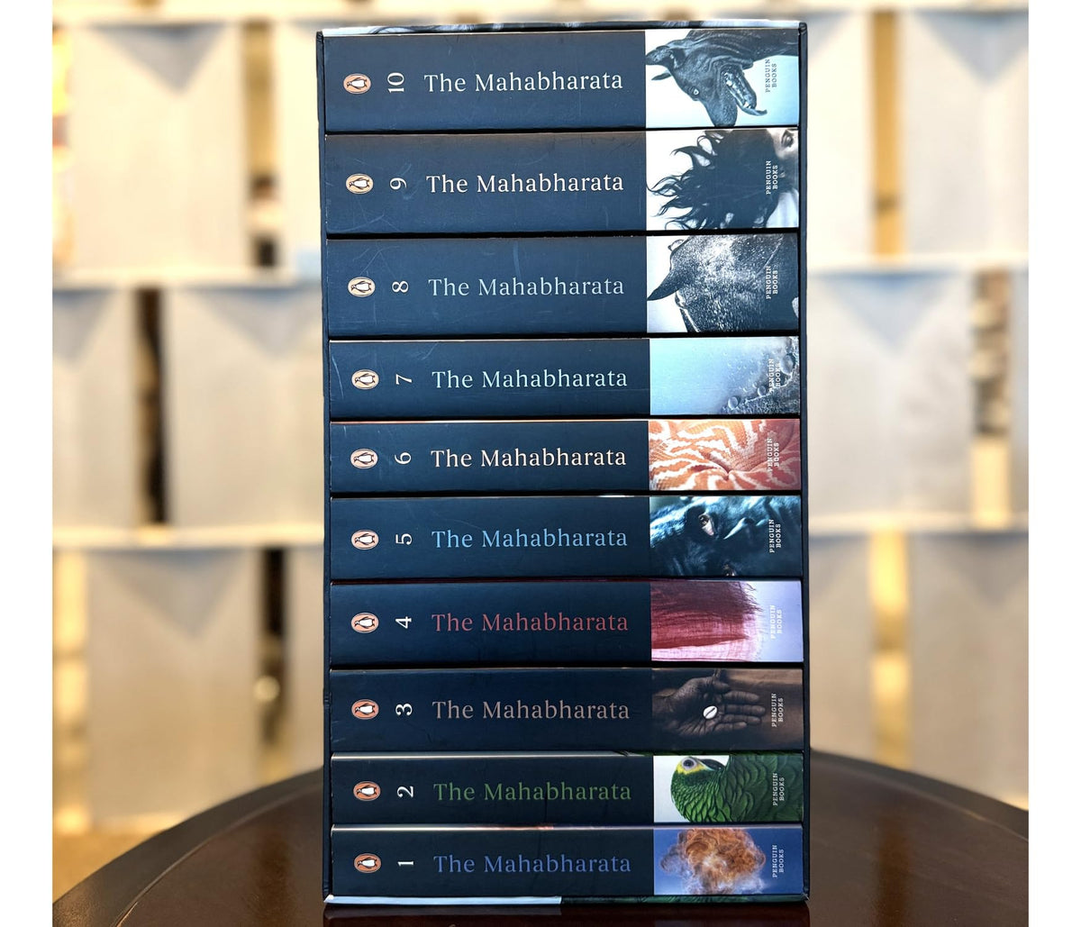 The Mahabharata (Box Set of 10): Bestselling Bibek Debroy Translation of India’s Greatest Mythology Classic | Complete Unabridged Epic of the Pandavas and Kauravas