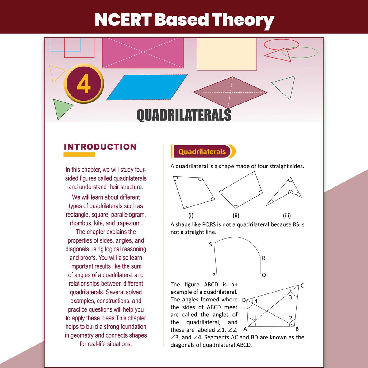 PW Concept & Question Bank Class 8 New NCERT Mathematics (Ganita Prakash I & II) Book for 2026 Exams| NCERT Based Theory & Questions with Solutions | Chapter-wise Practice Questions