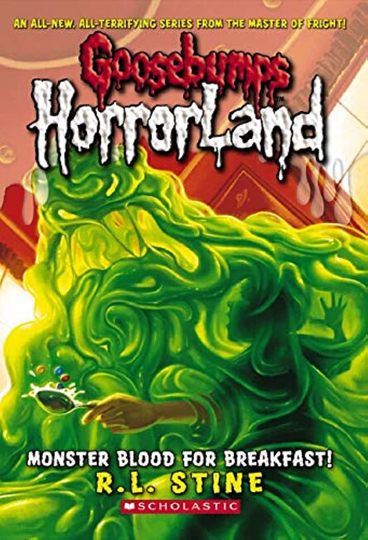 GB HORRORLAND#03 MONSTER BLOOD FOR BREAKFAST book cover