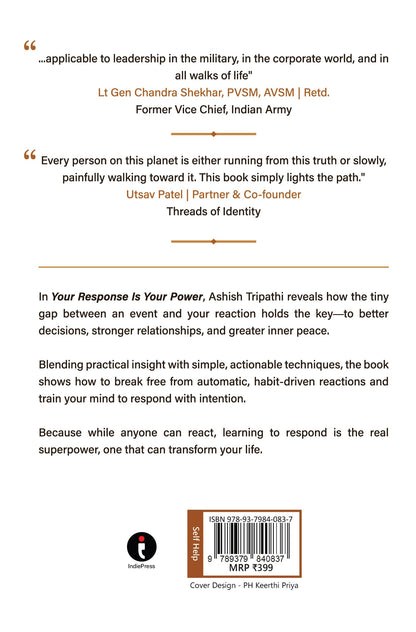 Your Response is Your Power : Because Life Is 10% What Happens and 90% What You Do About It
