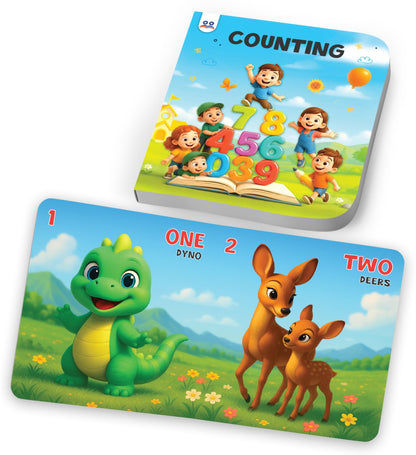 My First Library Box Set (20 Board Books) | Premium Quality Kids Books for 1 Year - 4 Year Old | Early Learning Books - Alphabets, Numbers, Rhymes, ... Flowers, Birds, Transport, Pet & Wild Animals