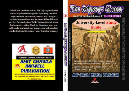 EUROPEAN CLASSICAL LITERATURE BA ENGLISH HONS. 1ST YEAR SEMESTER 1 DELHI UNIV. | THE ODYSSEY BY HOMER | STUDY GUIDE BY AMIT CHAWLA