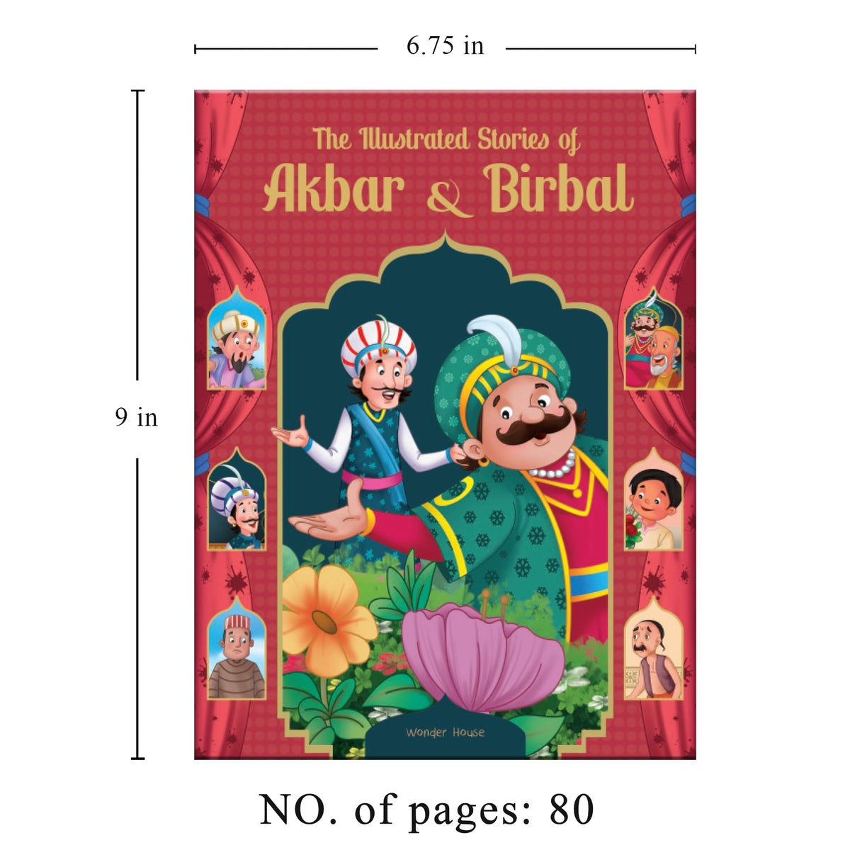 The Illustrated Wisdom Tales From India For Children (Boxed Set Of 3 Books)-Tenali Rama |Akbar And Birbal | Mulla Nasruddin Collection Of 3 Books (Illustrated Story Books)