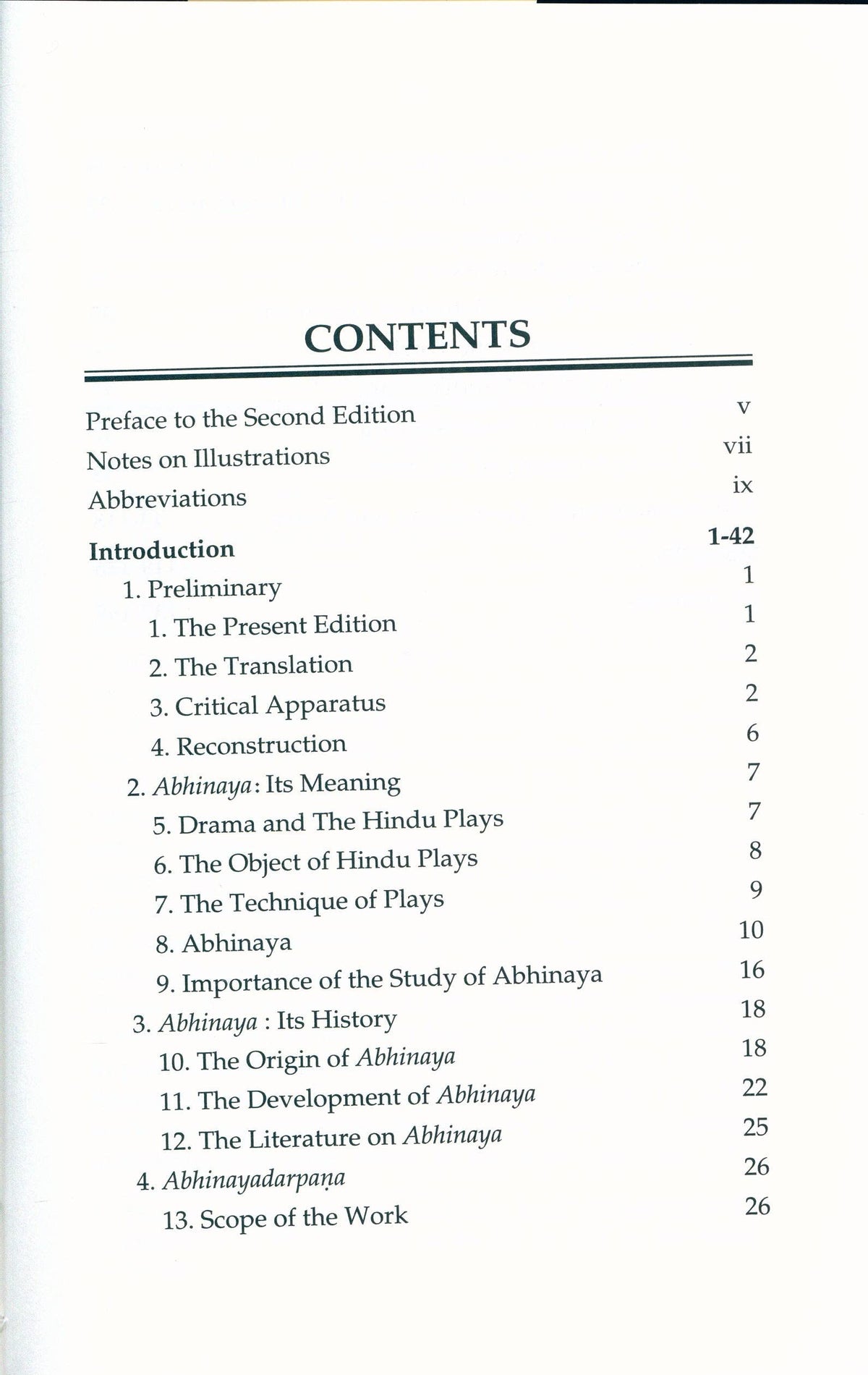 Nandikeshvara's ABHINAYADARPANAM : A Manual of Gesture and Posture used in Hindu Dance and Drama