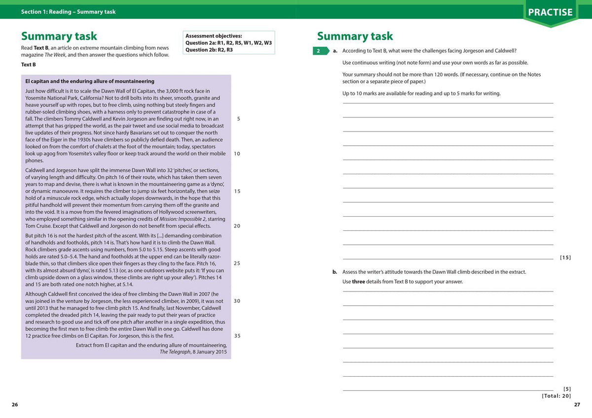 Cambridge IGCSE™ English Revision Guide (Collins Cambridge IGCSE™)