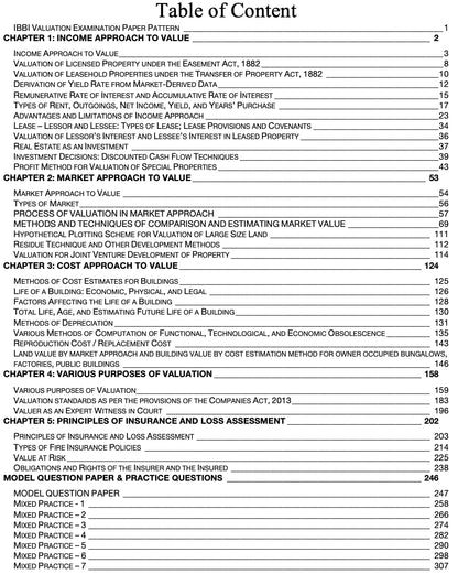 IBBI Valuation Exam Guide for Land and Building Asset Class (Volume 4) As per Syllabus effective from Aug 2026