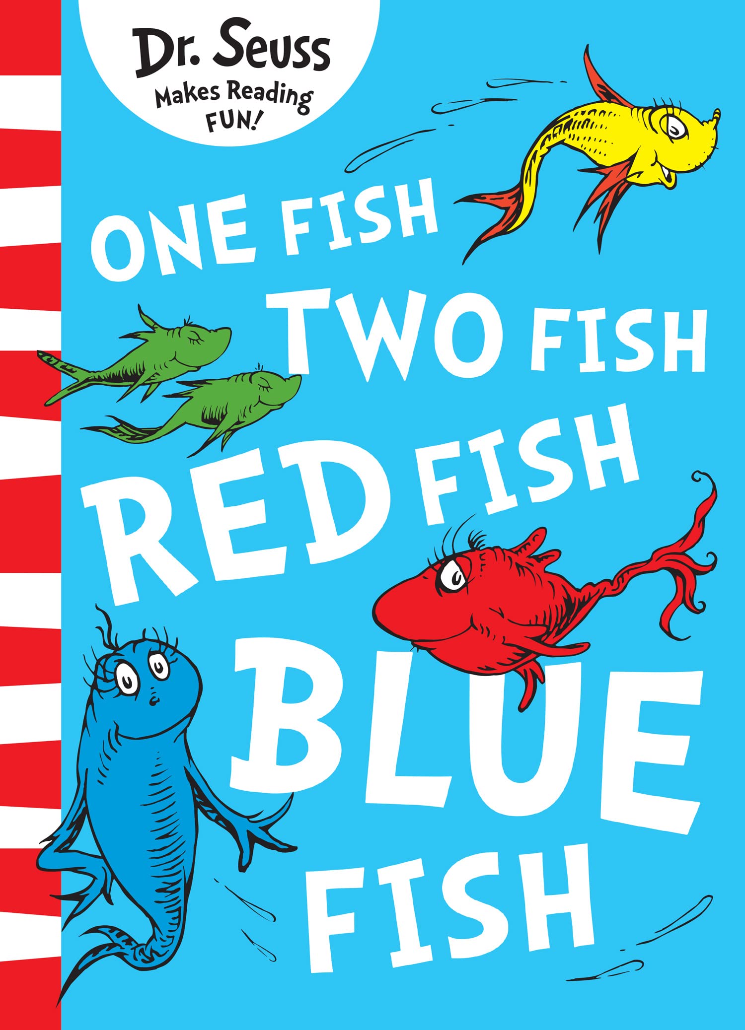 One Fish, Two Fish, Red Fish, Blue Fish (Pb Om) book cover