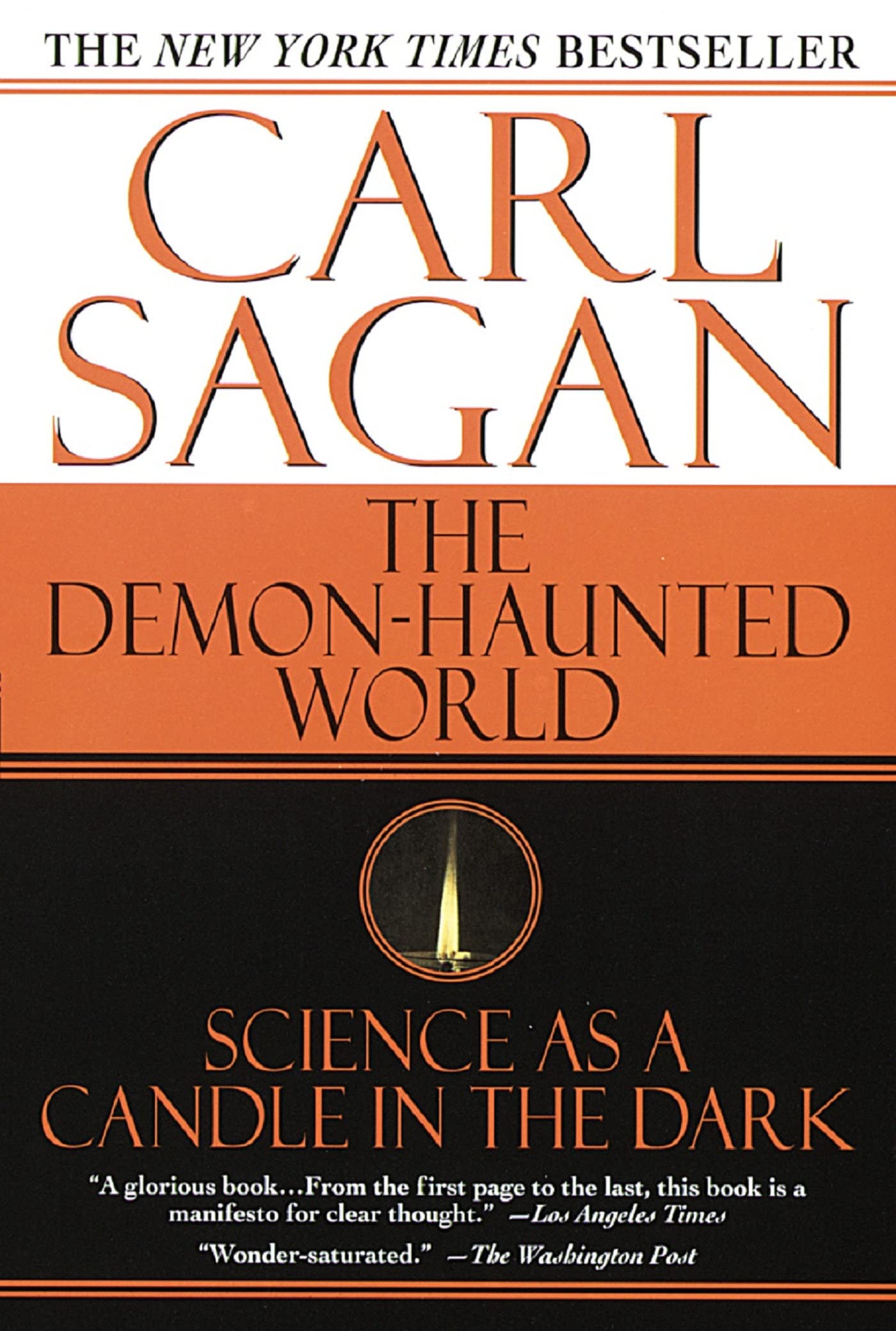 The Demon-Haunted World: Science as a Candle in the Dark by Carl Sagan book cover