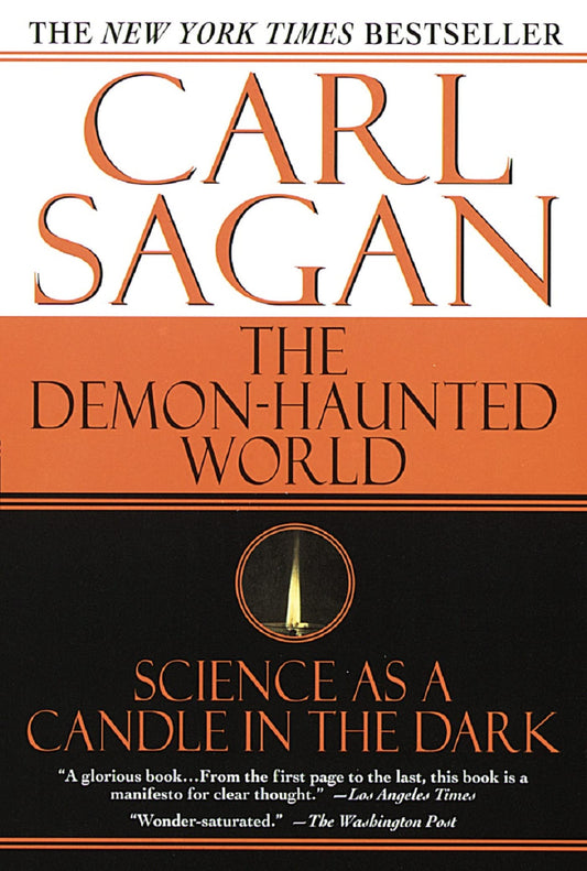 The Demon-Haunted World: Science as a Candle in the Dark by Carl Sagan book cover