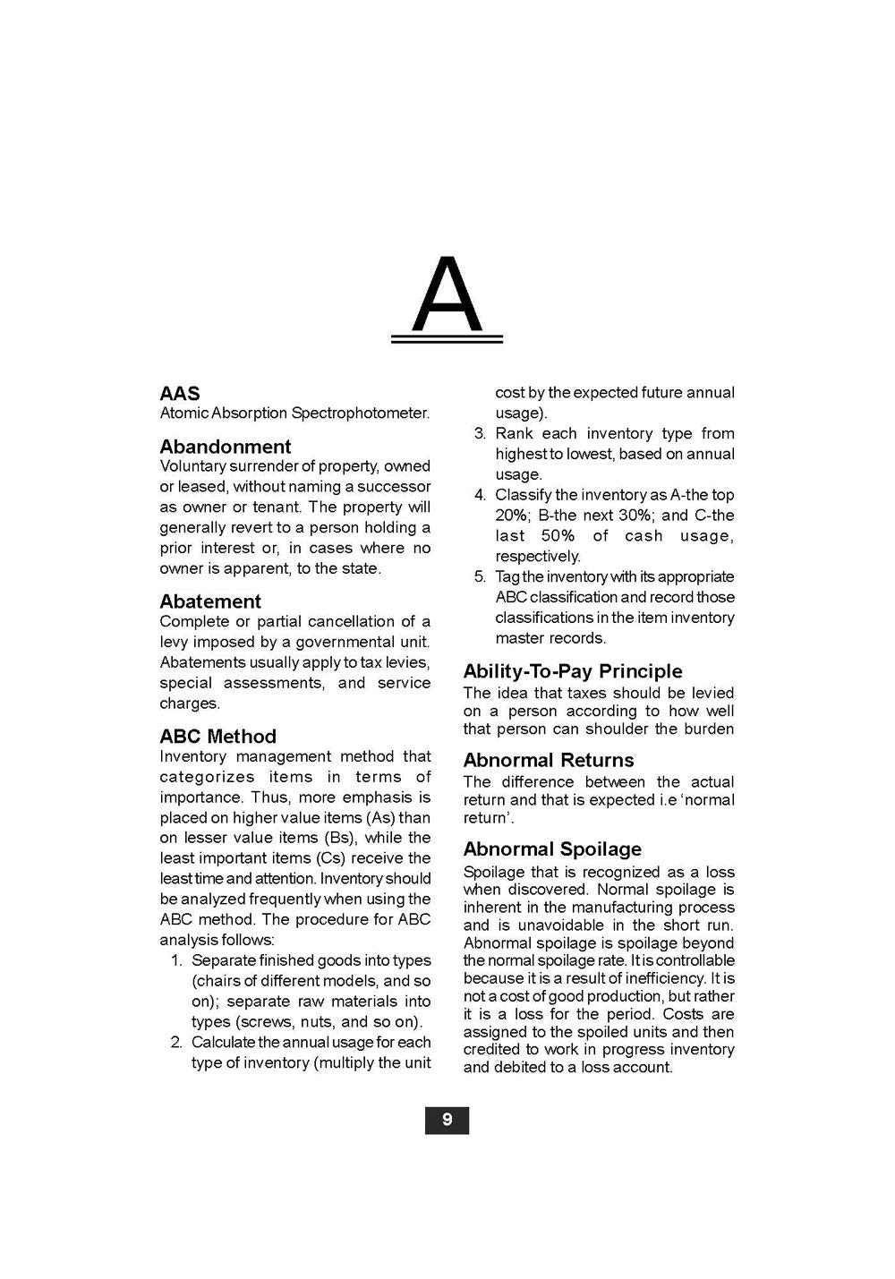 Concise Dictionary Of Commerce