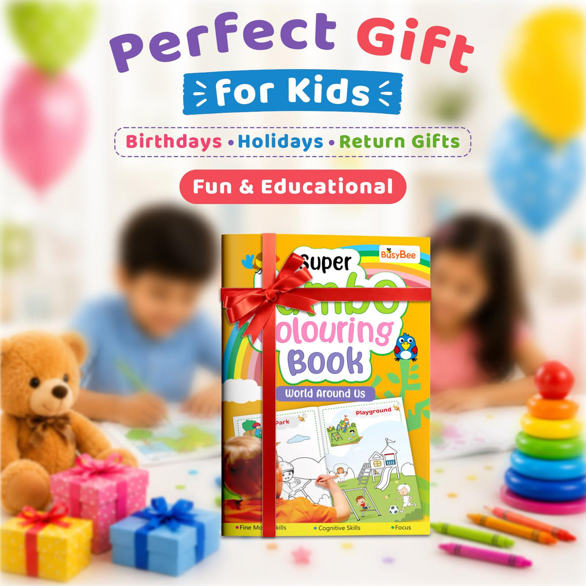 Super Jumbo Colouring Book (World Around Us)