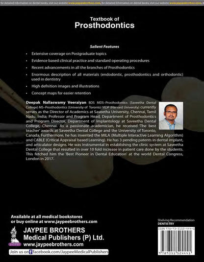 Textbook of Prosthodontics