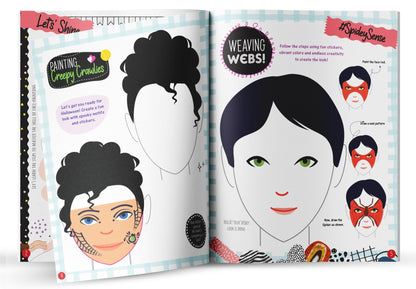 Stick and Style - Fabulous Face Art (Sticker Activity Book)