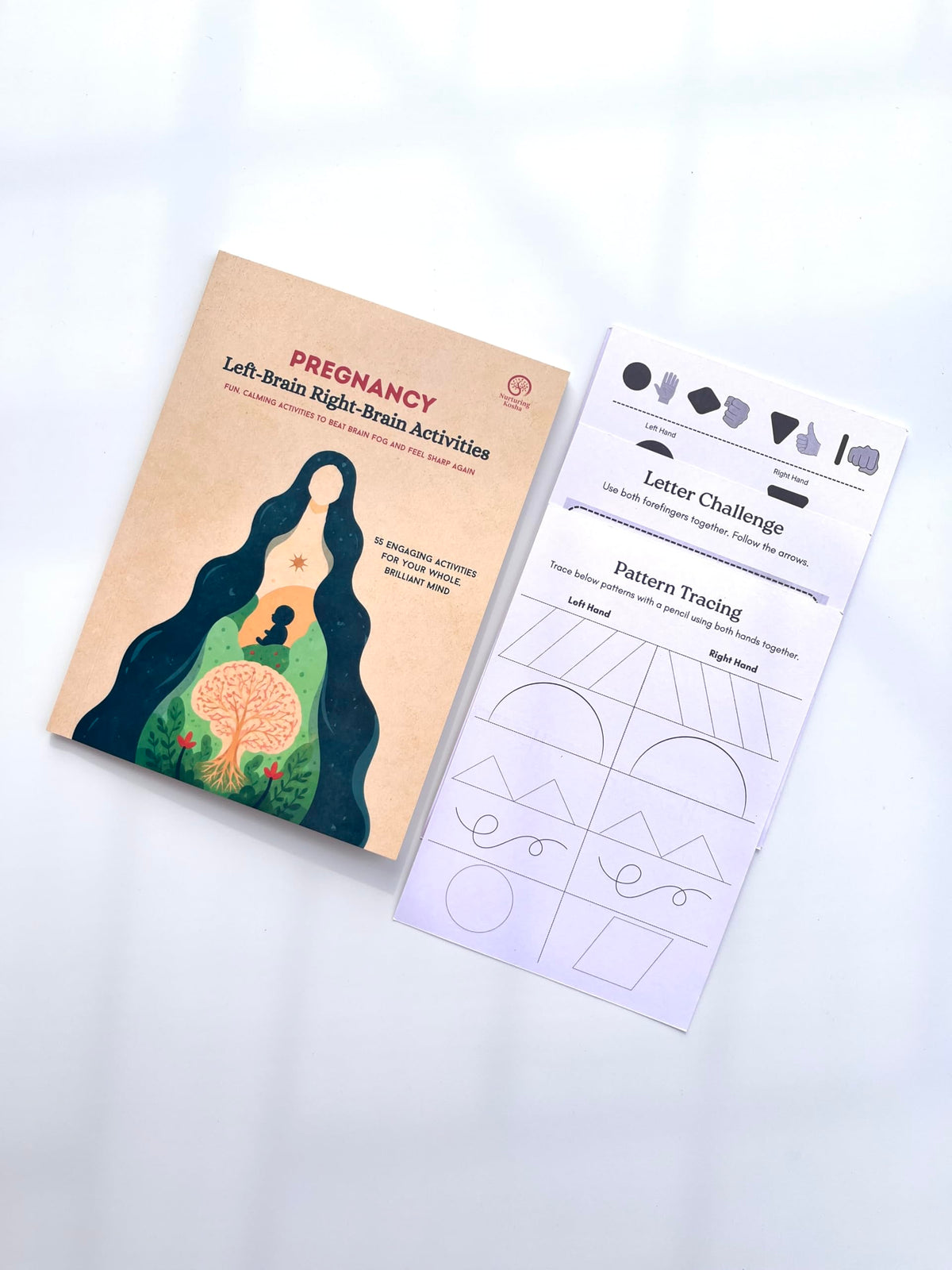 Pregnancy Left-Brain Right-Brain Activity Book